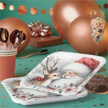 Santa's Reindeer Kiss