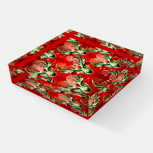 Santa's Secretive Reindeer Paperweight