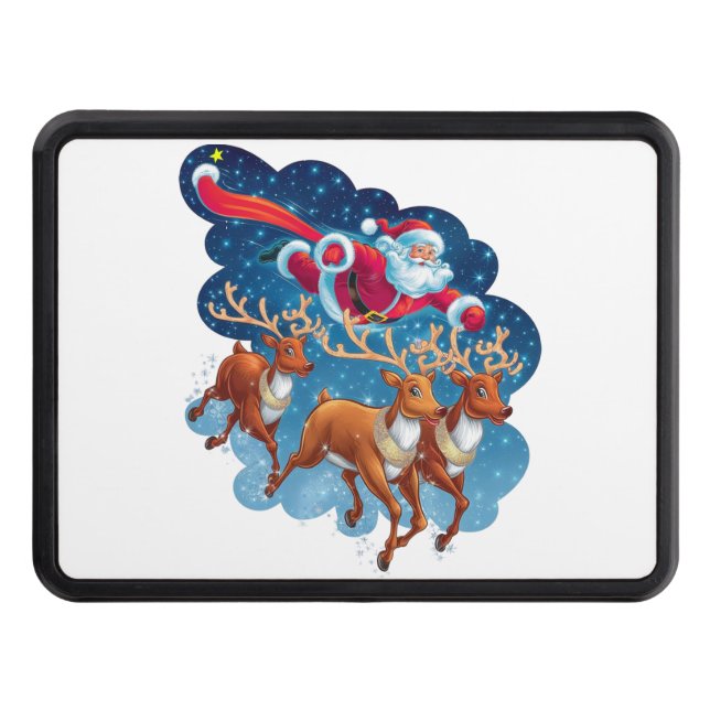 Santa's Sleigh Adventure Hitch Cover (Front)