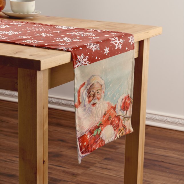 Santas Sleigh Ride Long Table Runner (In Situ)