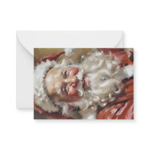 Santas Smiles Holiday Card