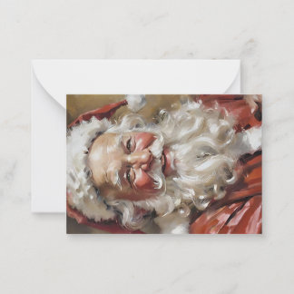 Santas Smiles Holiday Card