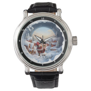 Santa's Snowy Village Night Watch
