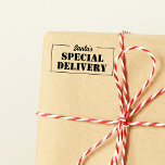Santa's Special Delivery Rubber Stamp<br><div class="desc">This adorable design will delight your children on Christmas morning!</div>