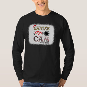 Santa's Spy Cam Teacherlife  Teachers Christmas T-Shirt