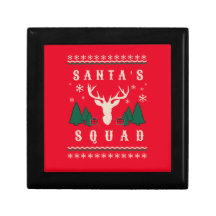 Santa's Squad Ugly Christmas Sweater
