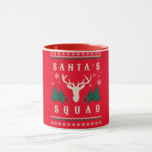 Santa's Squad Ugly Christmas Sweater