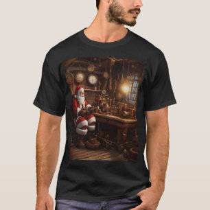 Santa's Steampunk Workshop T-Shirt