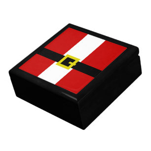 Santa's Suit Keepsake Box