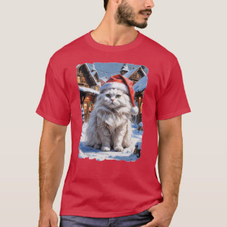Santa's village cat! T-Shirt