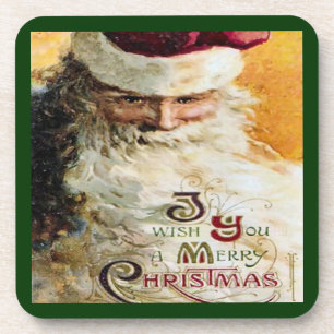 Santa's Wish For You Set of Cork Coasters