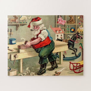 Santa's Workshop Big Piece Jigsaw Puzzle