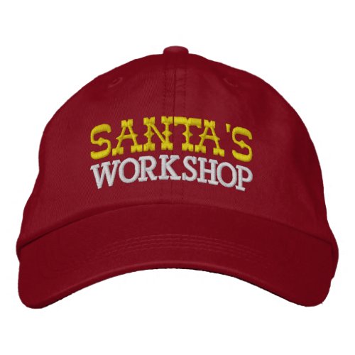 Santas Workshop Cap