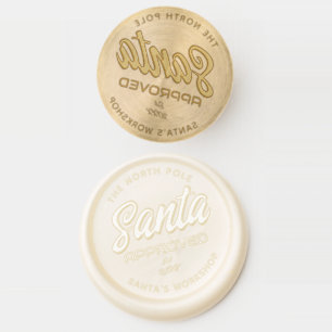 Santa's Workshop Christmas Wax Seal Stamp