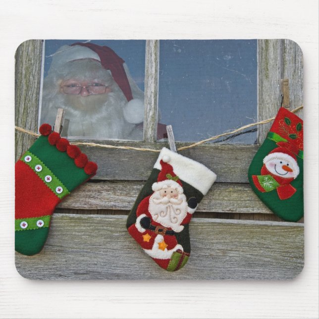 Santa's Workshop Mouse Pad (Front)