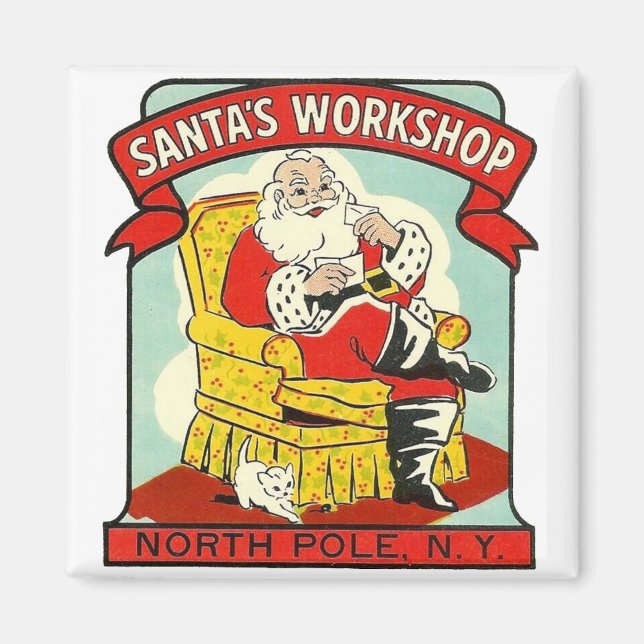 Santa's Workshop North Pole N.Y. - Magnet (Front)