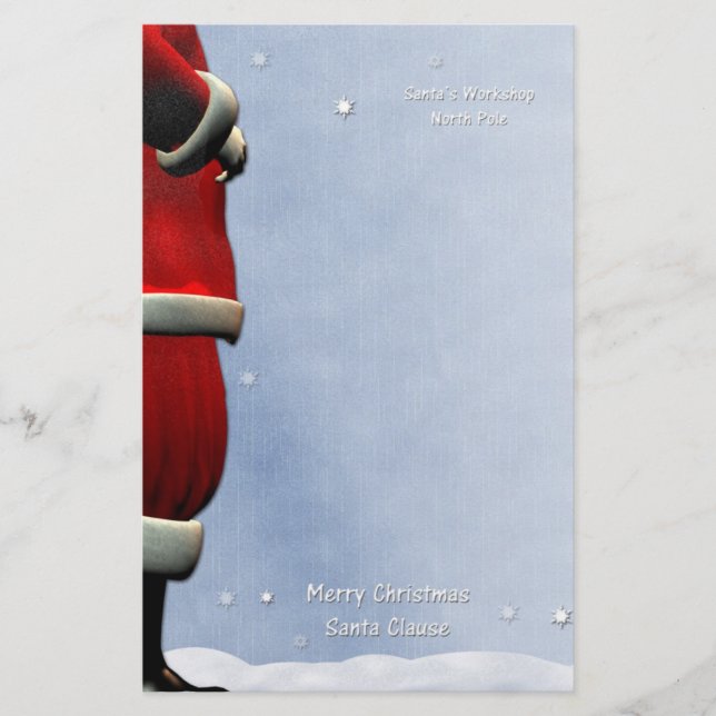 Santa's Workshop, North Pole Stationery (Front)
