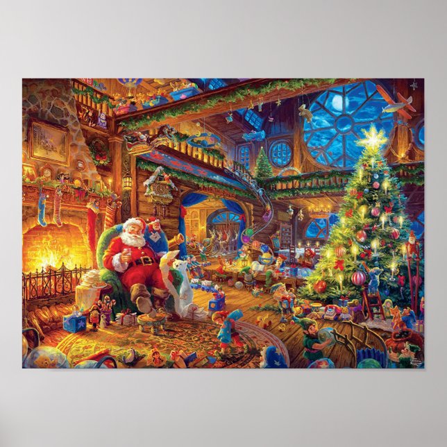 Santa's Workshop Poster (Front)