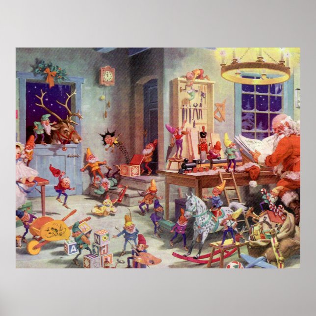 Santas Workshop Poster (Front)