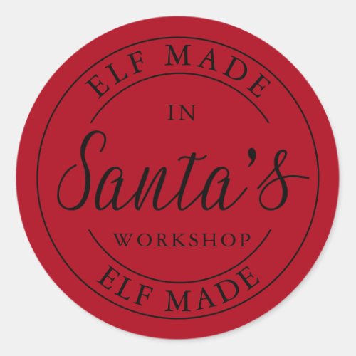 Santas workshop  Stickers