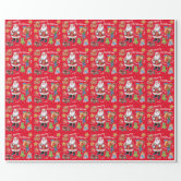 Santa's Workshop Wrapping Paper