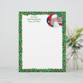 Santa's Yorkies at Christmas (Standing Front)