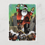 Santazilla Postcard