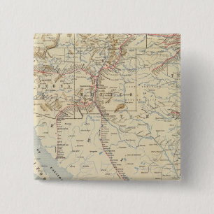 Sante Fe Route, California Button