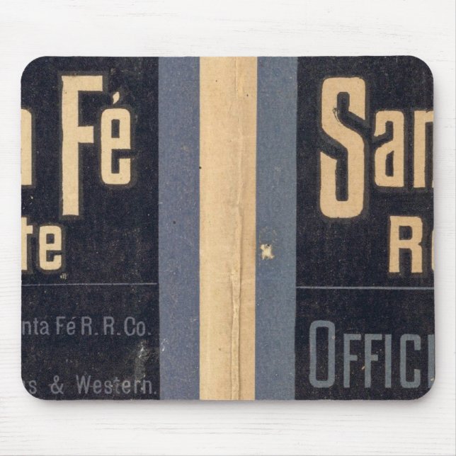 Sante Fe Route, California Mouse Pad (Front)