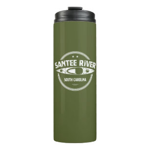 Santee River South Carolina Kayaking Thermal Tumbler