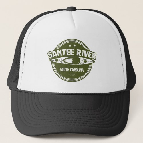 Santee River South Carolina Kayaking Trucker Hat
