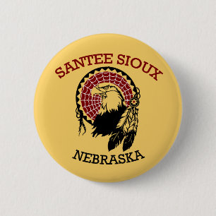 Santee Sioux Button