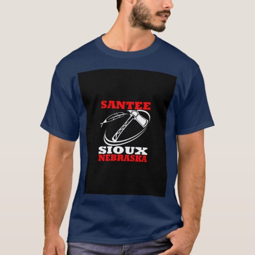 SANTEE SIOUX Graphic  T_Shirt