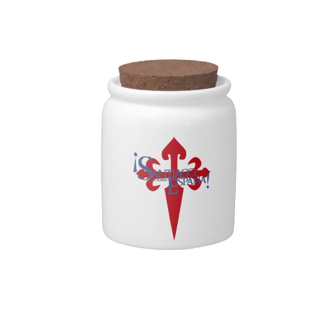 Santiago Candy Jar (Front)