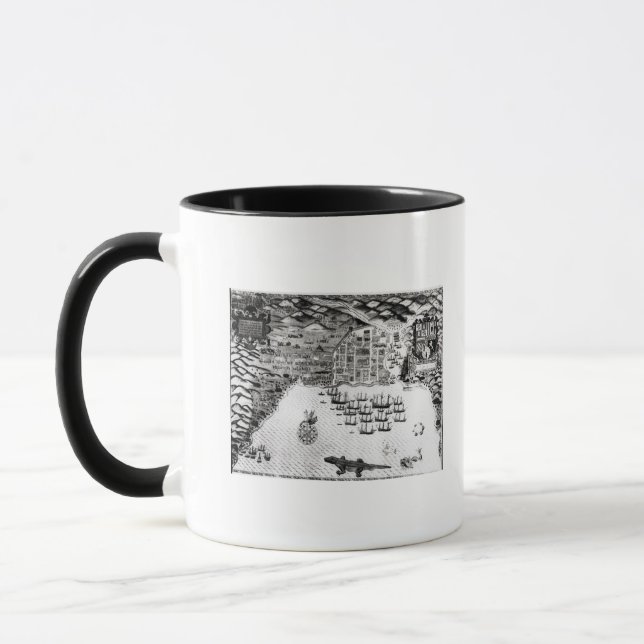 Santiago, Cape Verde, 1589 Mug (Left)