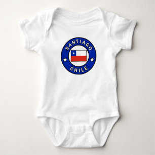 Santiago Chile Baby Bodysuit