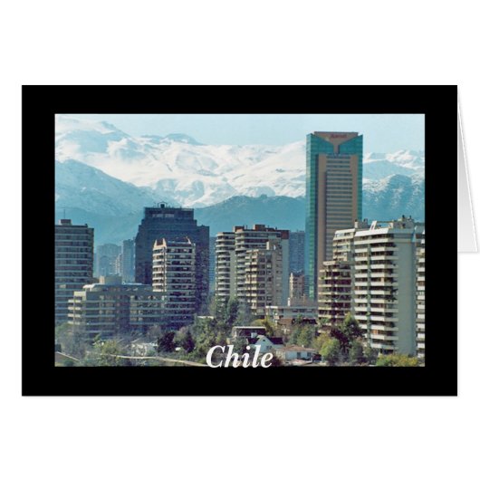 Santiago, Chile Cards (Front Horizontal)
