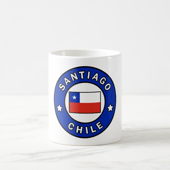 Santiago Chile Coffee Mug (Center)