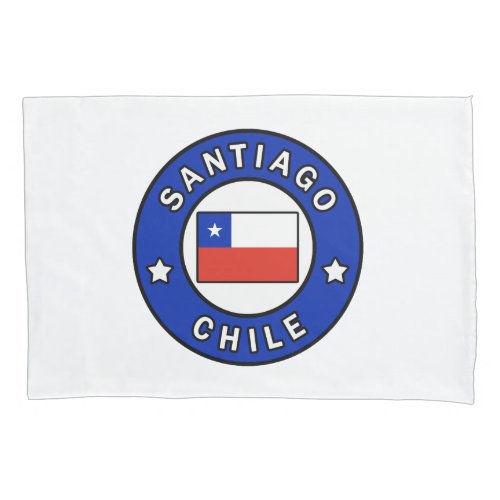 Santiago Chile Pillow Case