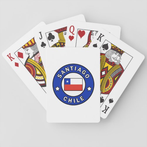 Santiago Chile Poker Cards