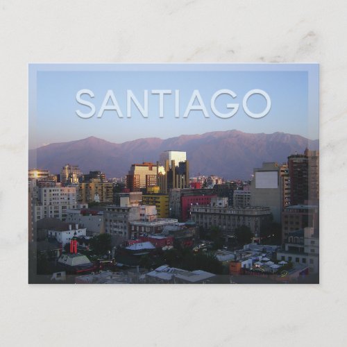 Santiago _ Chile Postcard