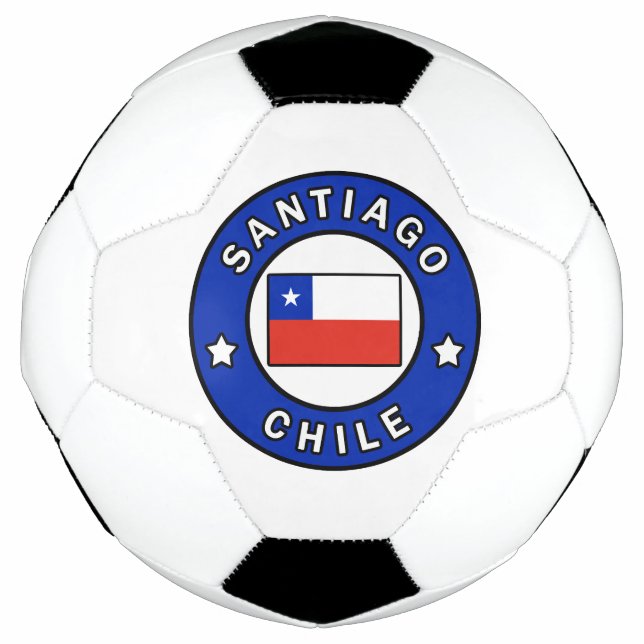 Santiago Chile Soccer Ball (Front)