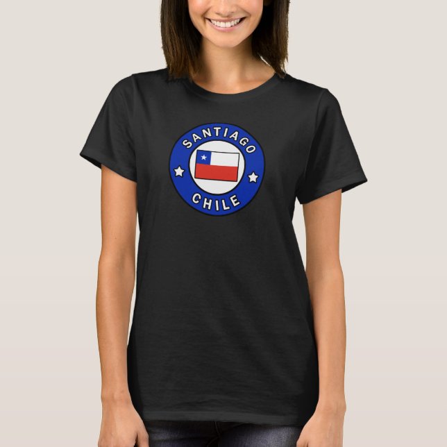 Santiago Chile T-Shirt (Front)
