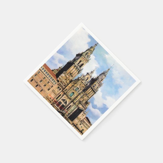 Santiago de Compostela Cathedral (A Coruña) Napkins (Corner)