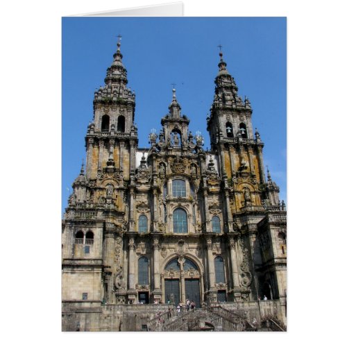 Santiago de Compostela Cathedral Card