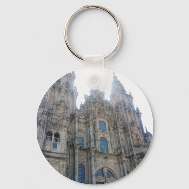 Santiago de Compostela Cathedral Keychain (Front)