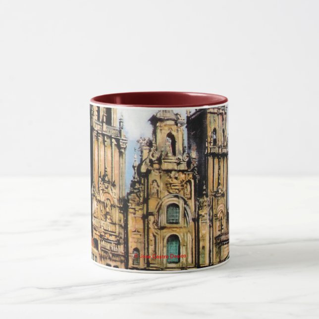 Santiago de Compostela Cathedral Mug (Center)