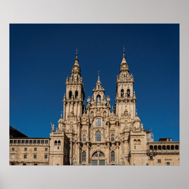 Santiago de Compostela Cathedral Poster (Front)
