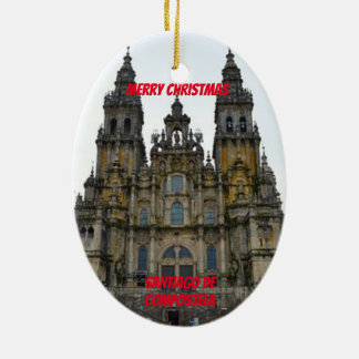 Santiago de Compostela Ceramic Ornament