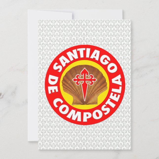 Santiago de Compostela Invitation (Front)